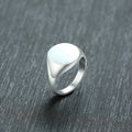 Chic Personalize Engraving 26 Letters Signet Rings for Women Stainless Steel Initial Alphabet Custom Female Gits Jewelry